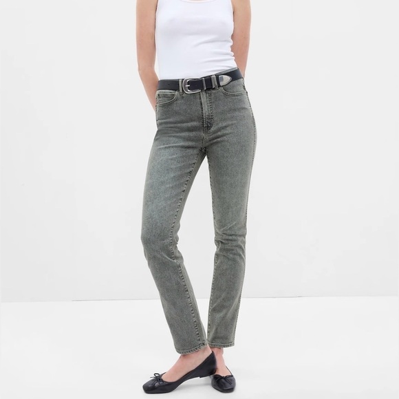 Gap High Rise Stretch Cigarette Skinny Jegging Jeans Womens Size 28/6 - Picture 11 of 11